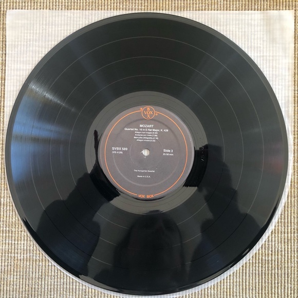 MOZART The “Haydn” String Quartets HUNGARIAN QUARTET Vox LP Box SVBX 589 Vinyl - Picture 6 of 9